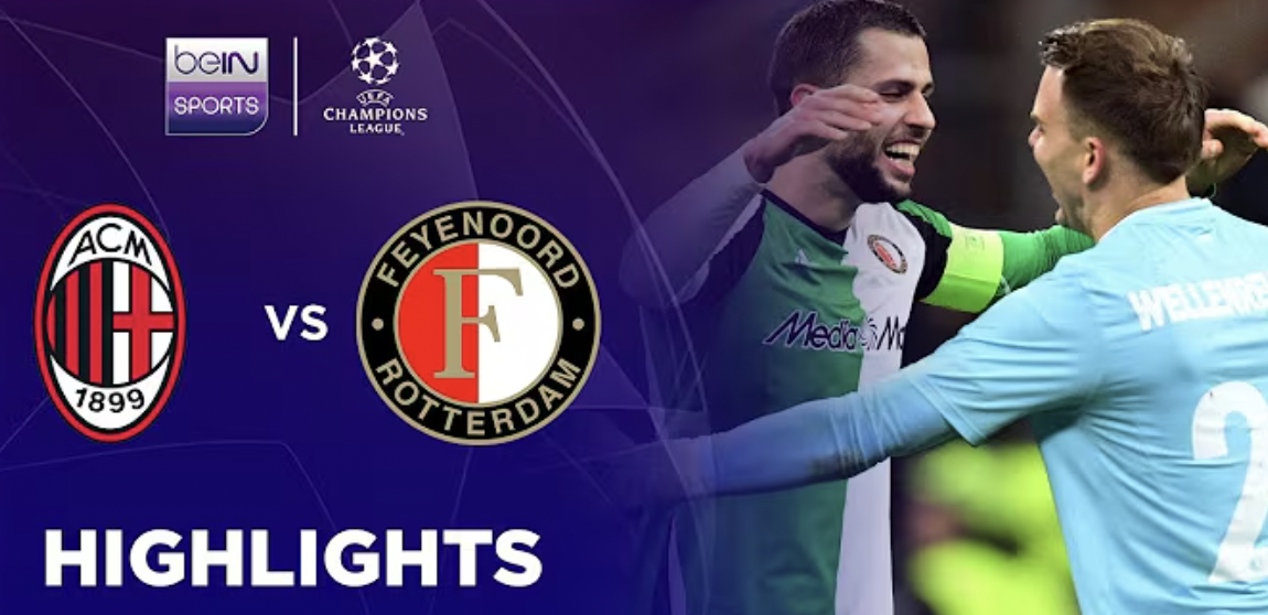 Milan 1-1 Feyenoord | Champions League 24/25 Match Highlights